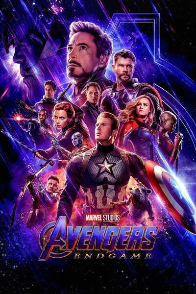 Avengers: Endgame Hindi Dubbed Movie Poster (2019)