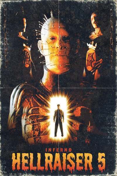 Hellraiser: Inferno Hindi Dubbed Movie Poster (2000)