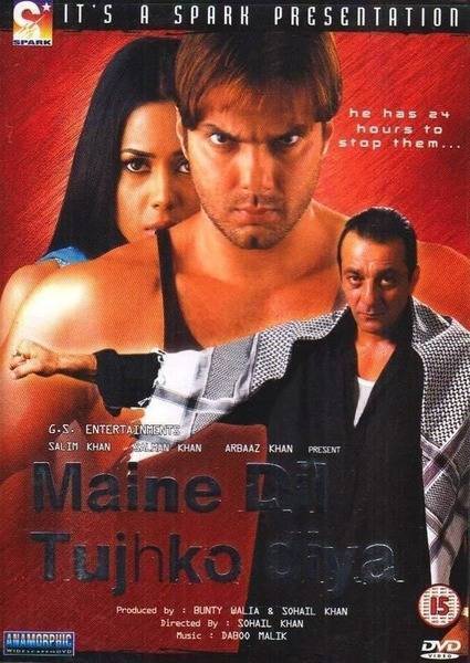 Maine Dil Tujhko Diya Hindi Dubbed Movie Poster (2002)