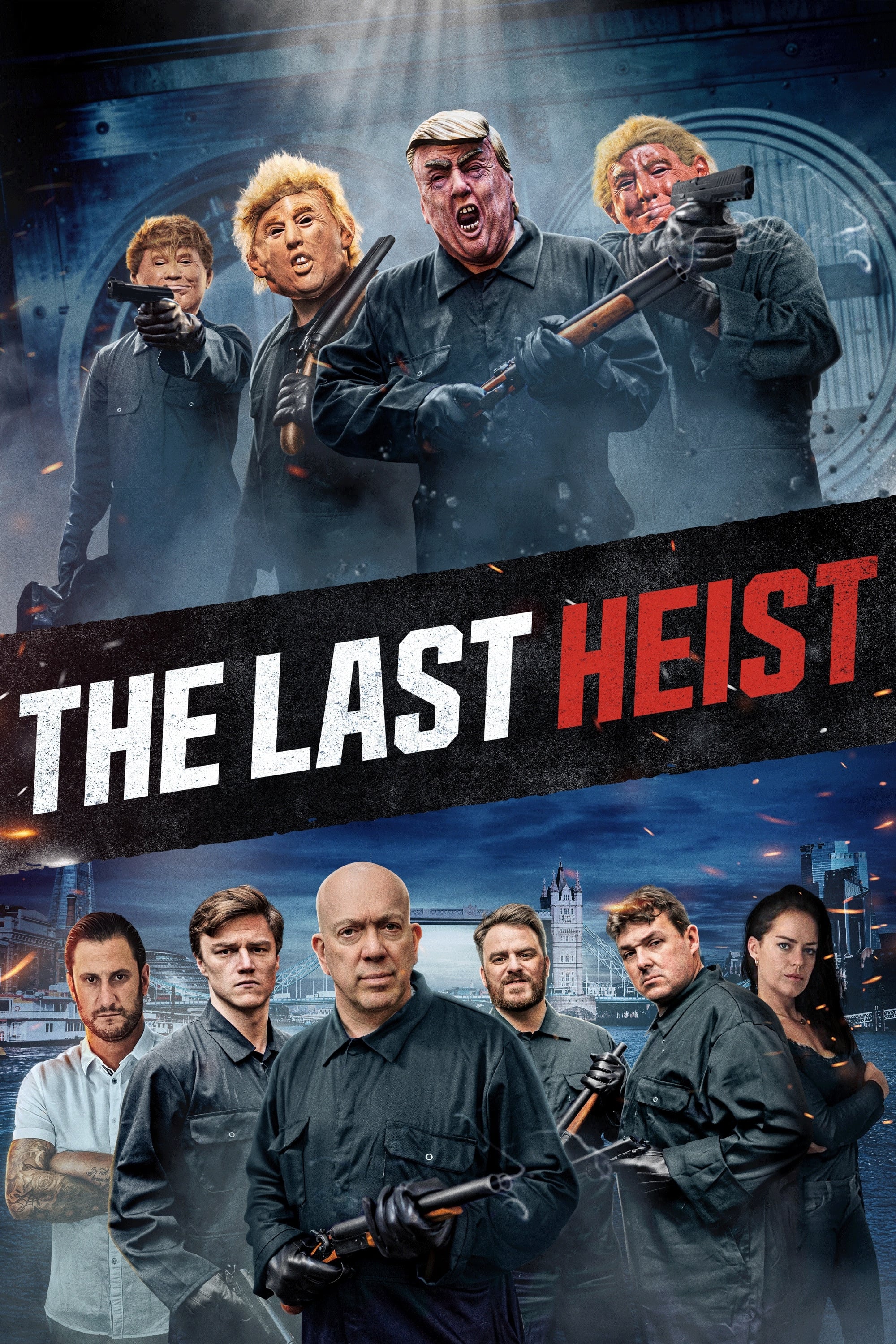 The Last Heist Hindi Dubbed Movie Poster (2022)