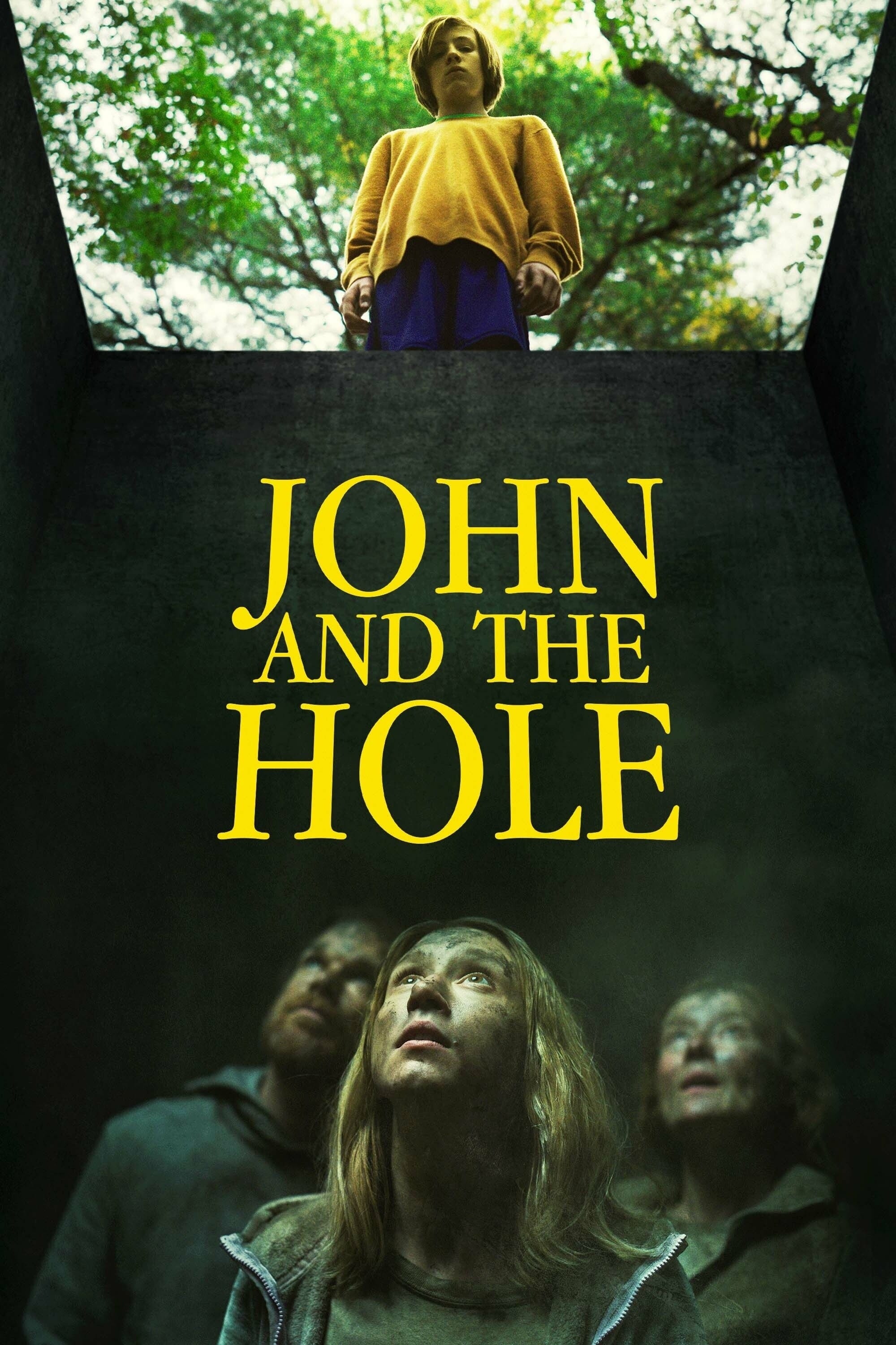 John and the Hole Hindi Dubbed Movie Poster (2021)