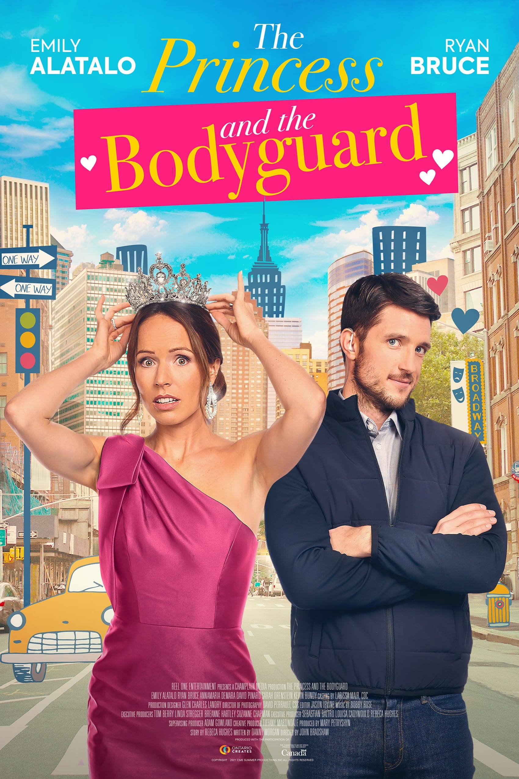The Princess and the Bodyguard Hindi Dubbed Movie Poster (2023)