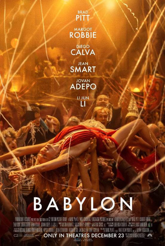 Babylon Hindi Dubbed Movie Poster (2022)