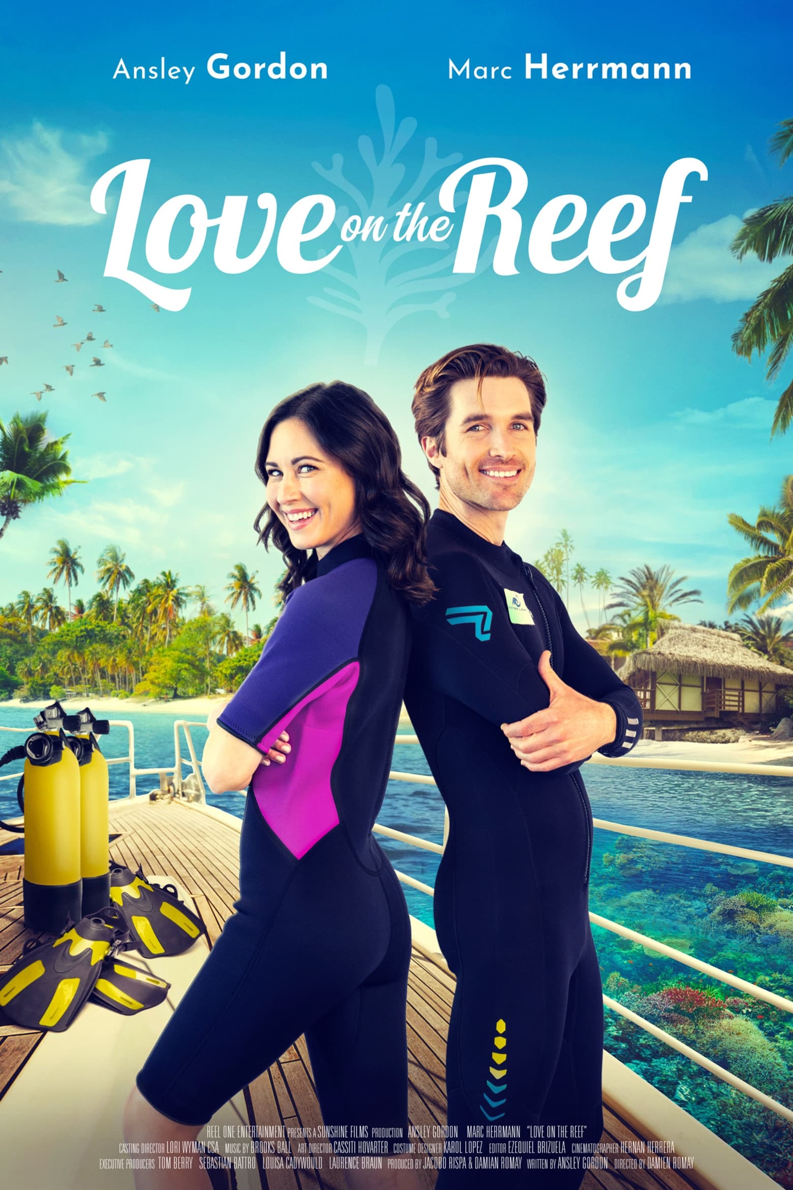 Love on the Reef Hindi Dubbed Movie Poster (2023)