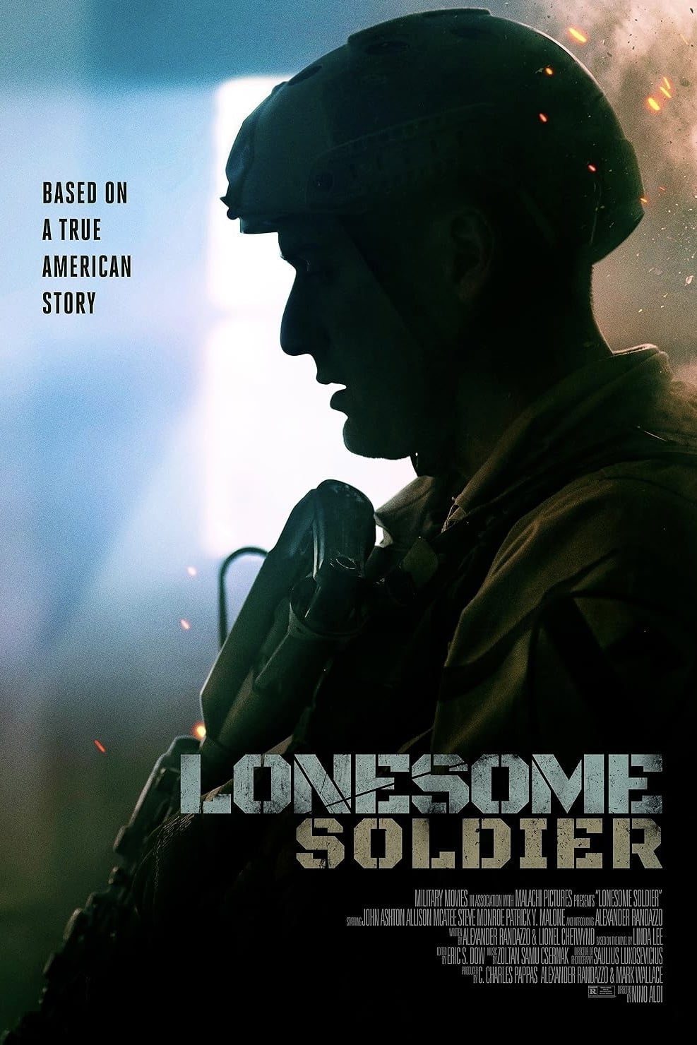 Lonesome Soldier Hindi Dubbed Movie Poster (2023)