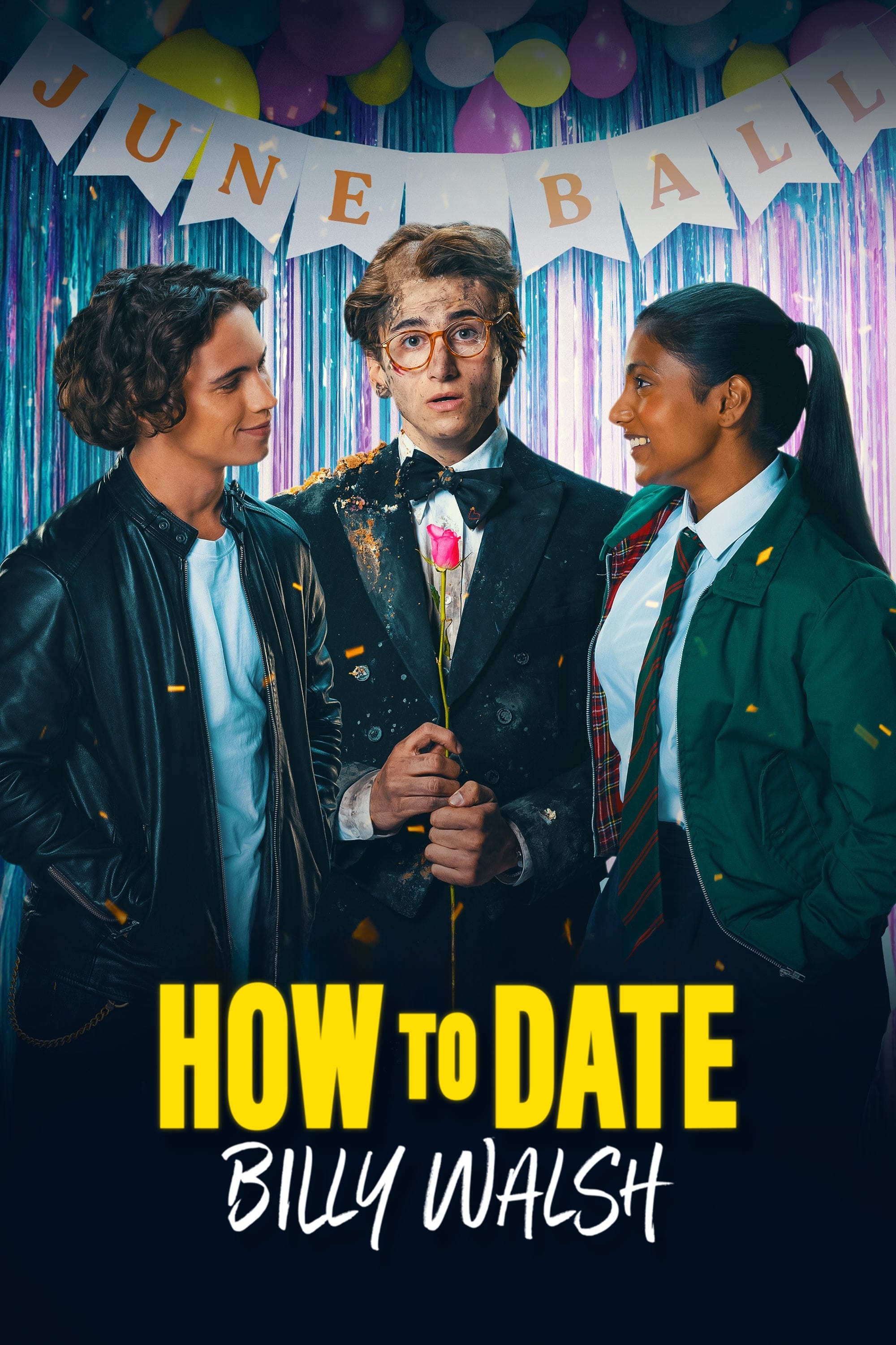 How to Date Billy Walsh Hindi Dubbed Movie Poster (2024)