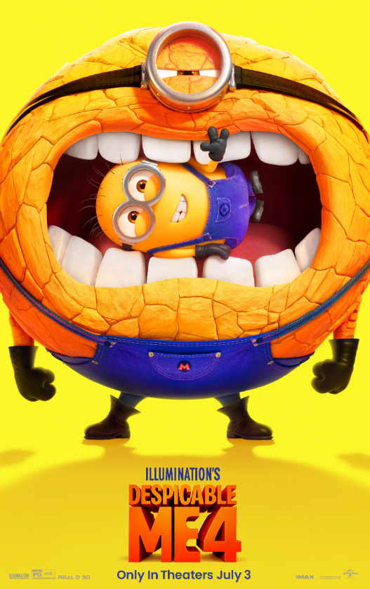 Despicable Me 4 Hindi Dubbed Movie Poster (2024)