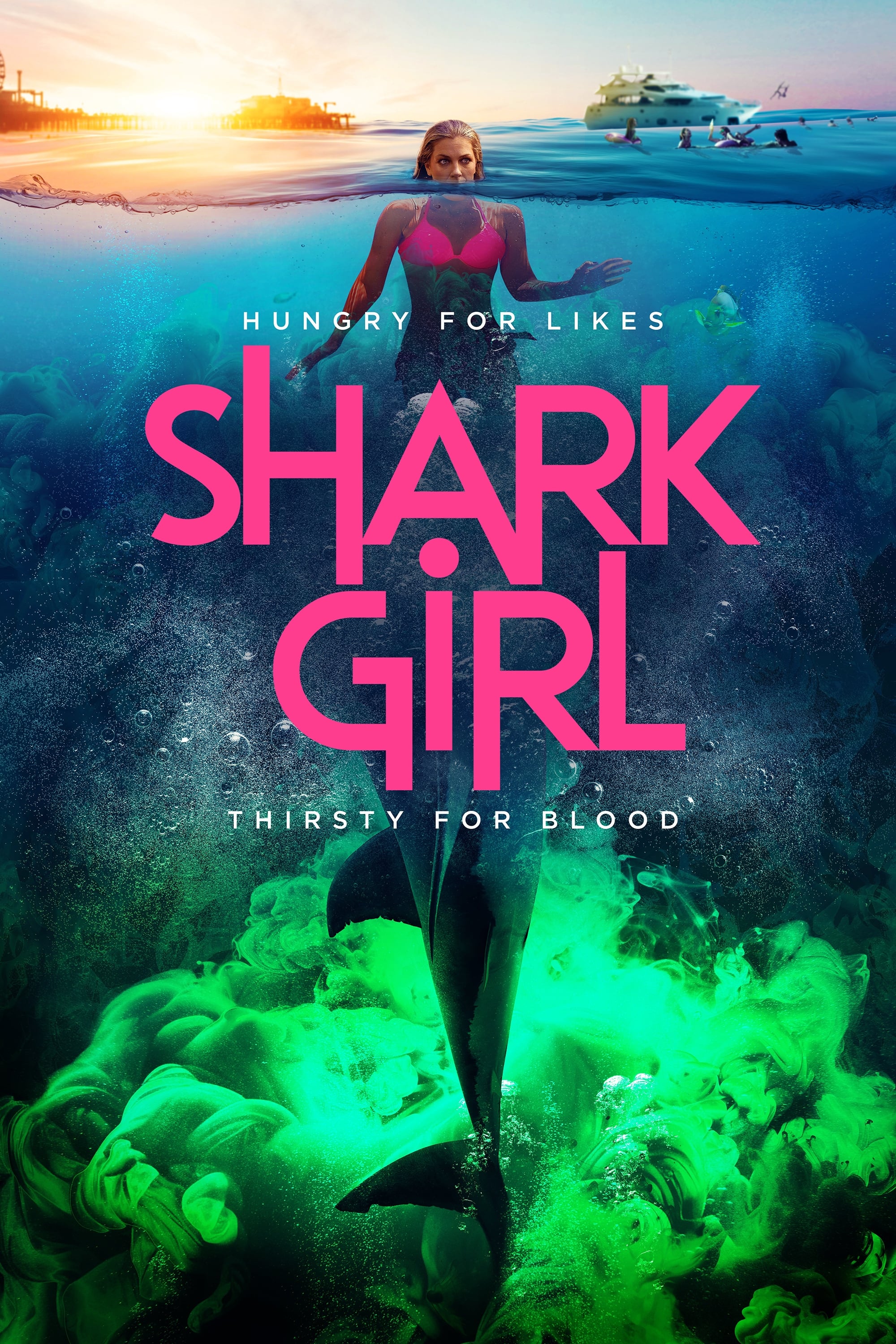 Shark Girl Hindi Dubbed Movie Poster (2024)