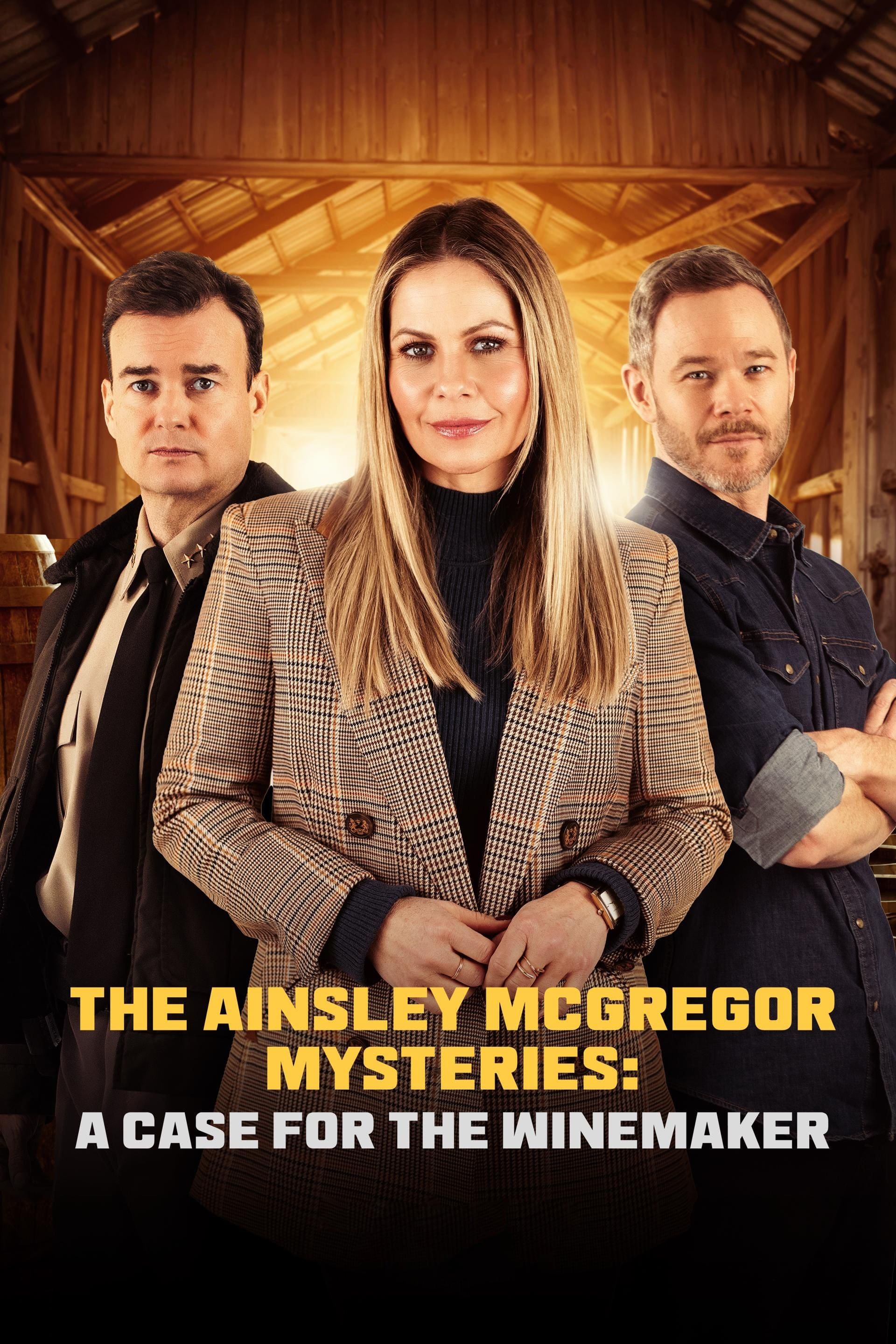 The Ainsley McGregor Mysteries: A Case for the Winemaker Hindi Dubbed Movie Poster (2024)