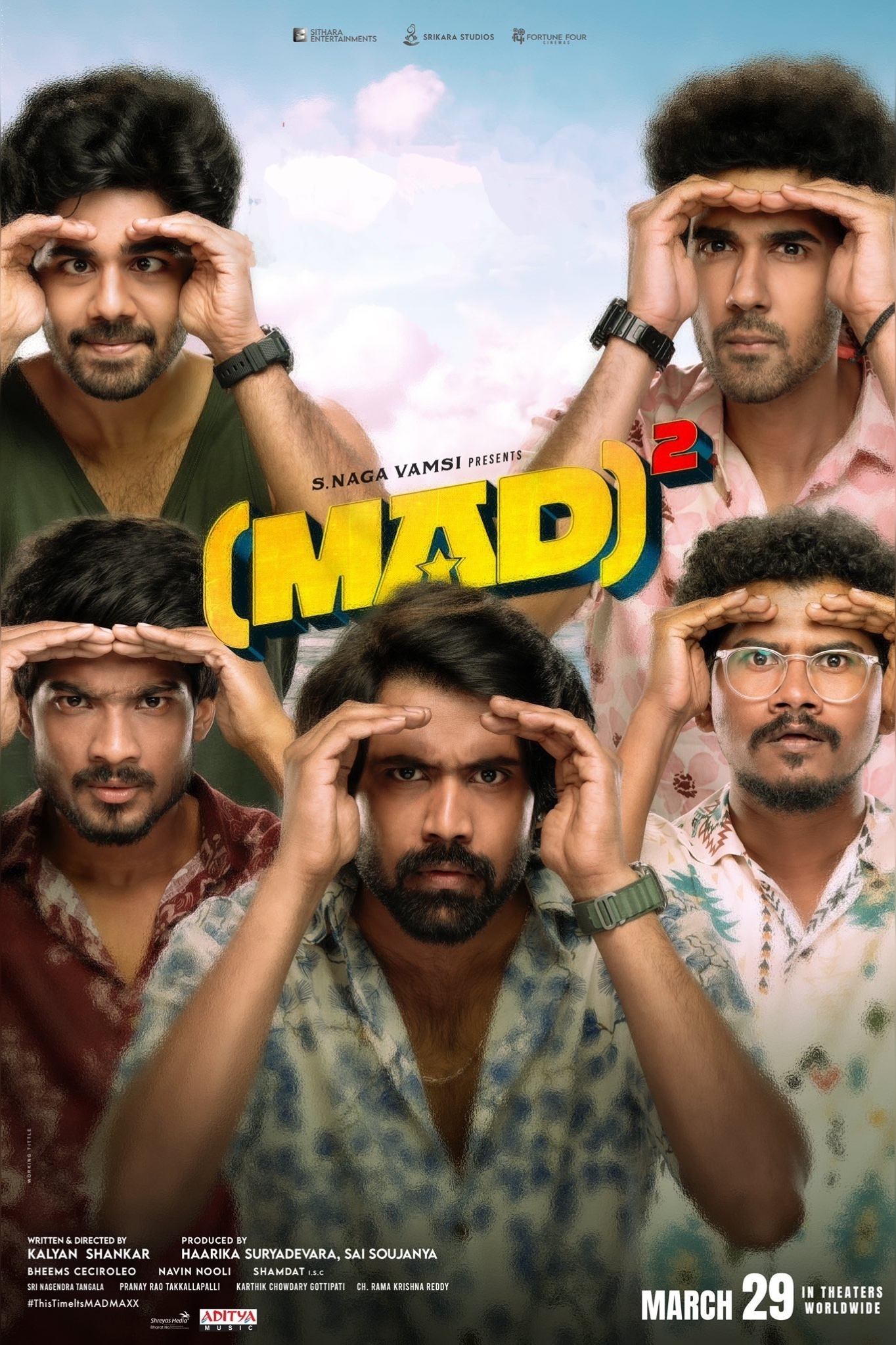 Mad Square Hindi Dubbed Movie Poster (2025)
