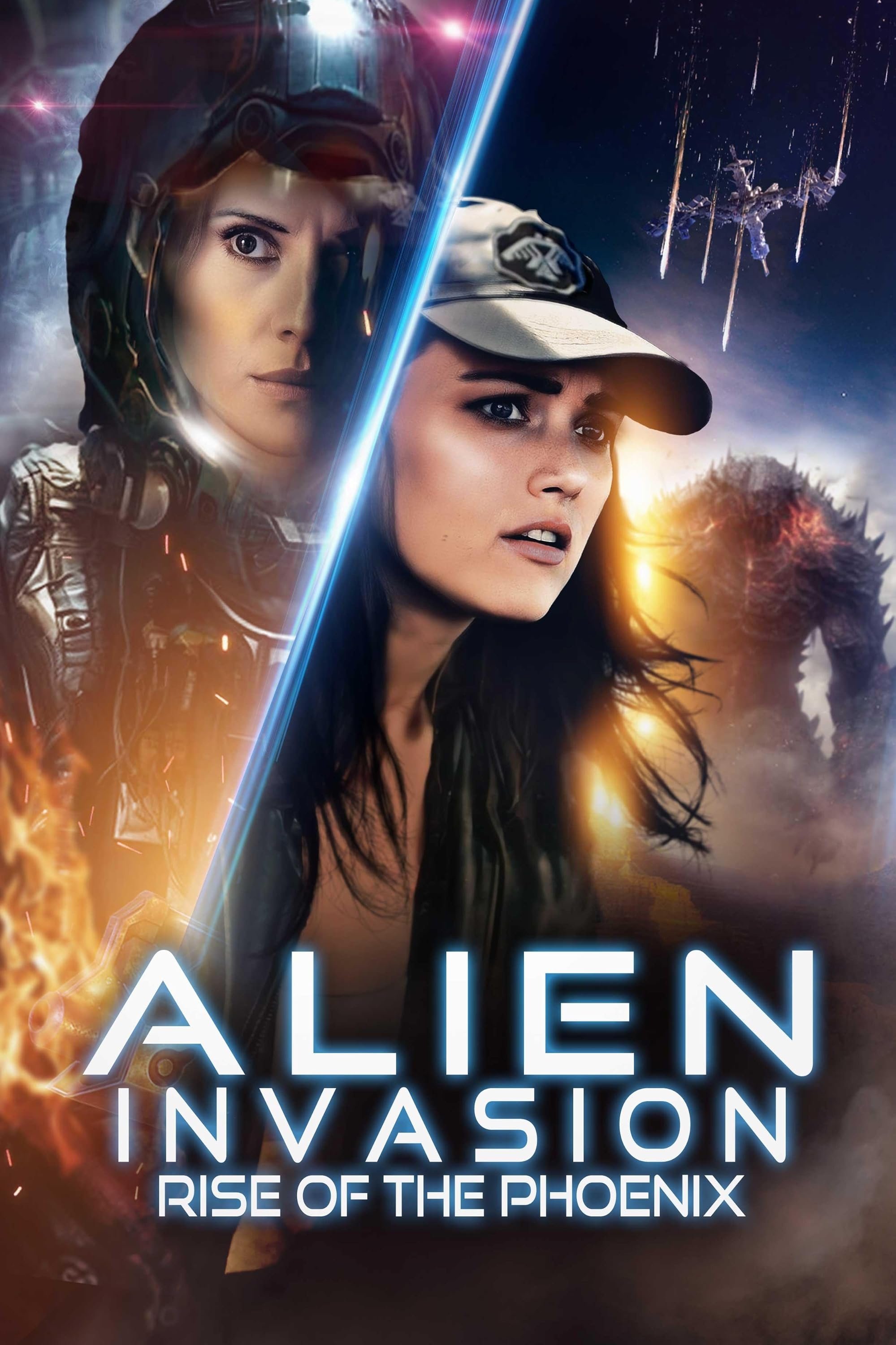 Alien Invasion: Rise of the Phoenix Hindi Dubbed Movie Poster (2025)