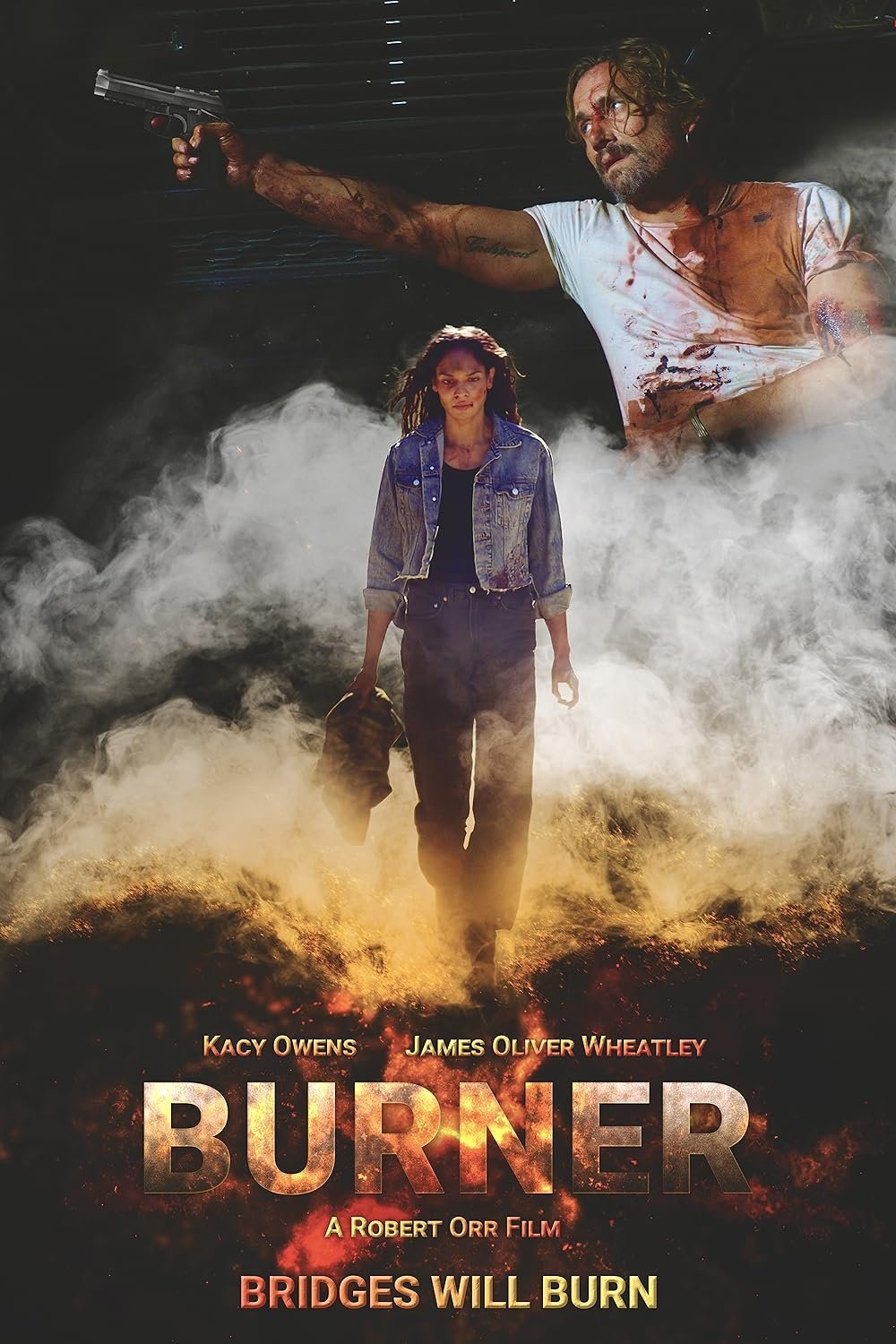 Burner Hindi Dubbed Movie Poster (2025)