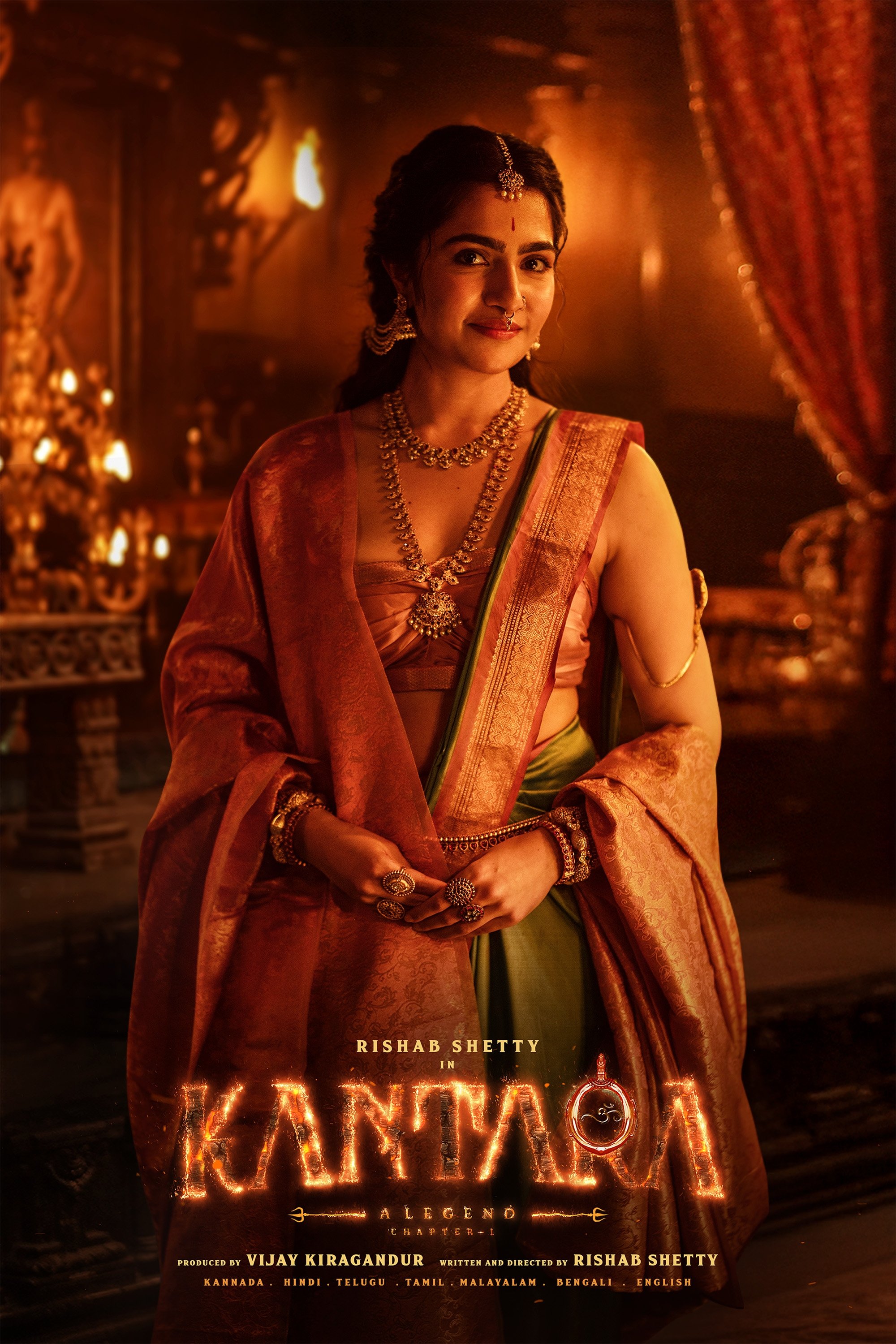 Kantara: Chapter 1 Hindi Dubbed Movie Poster (2025)