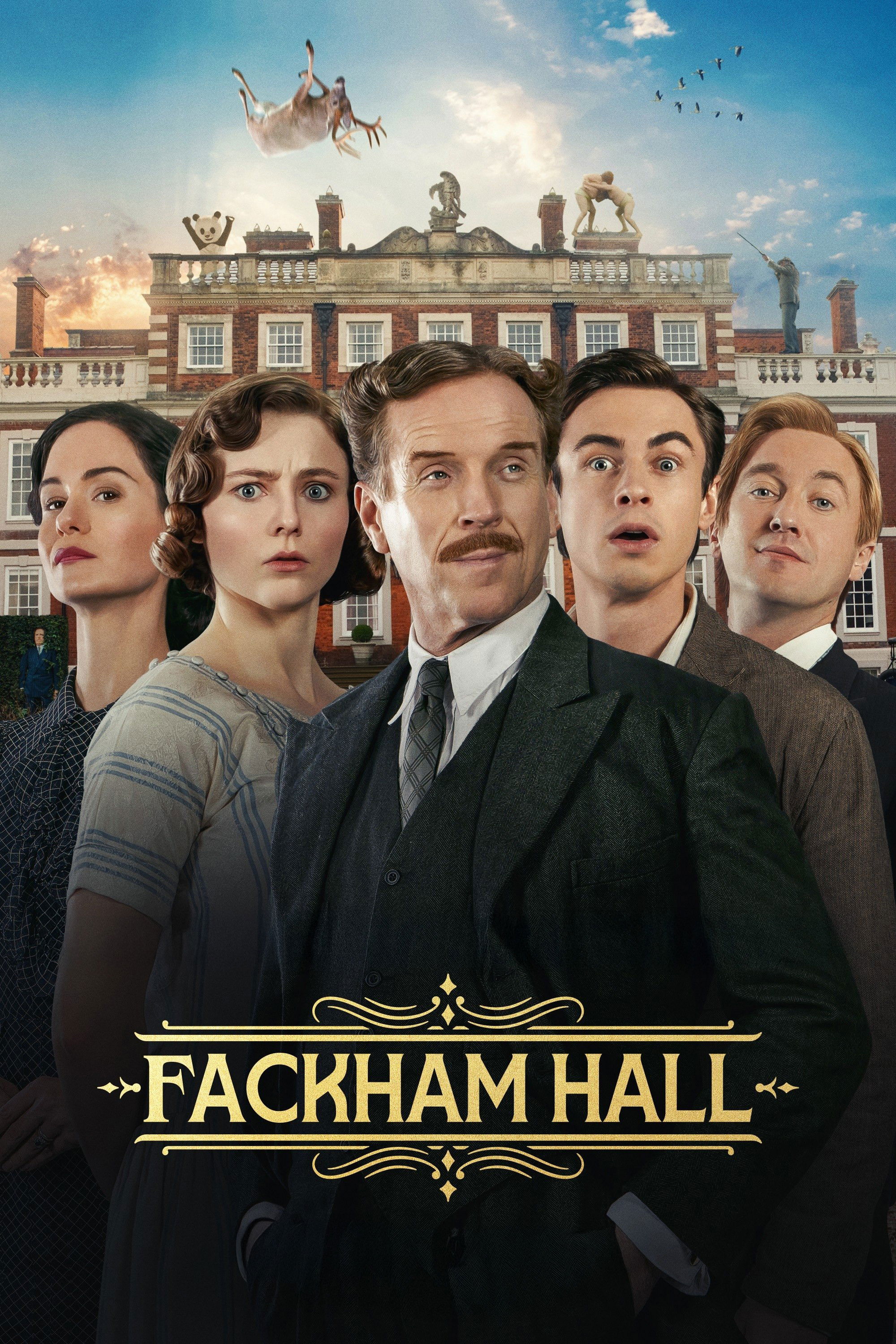 Fackham Hall Hindi Dubbed Movie Poster (2025)