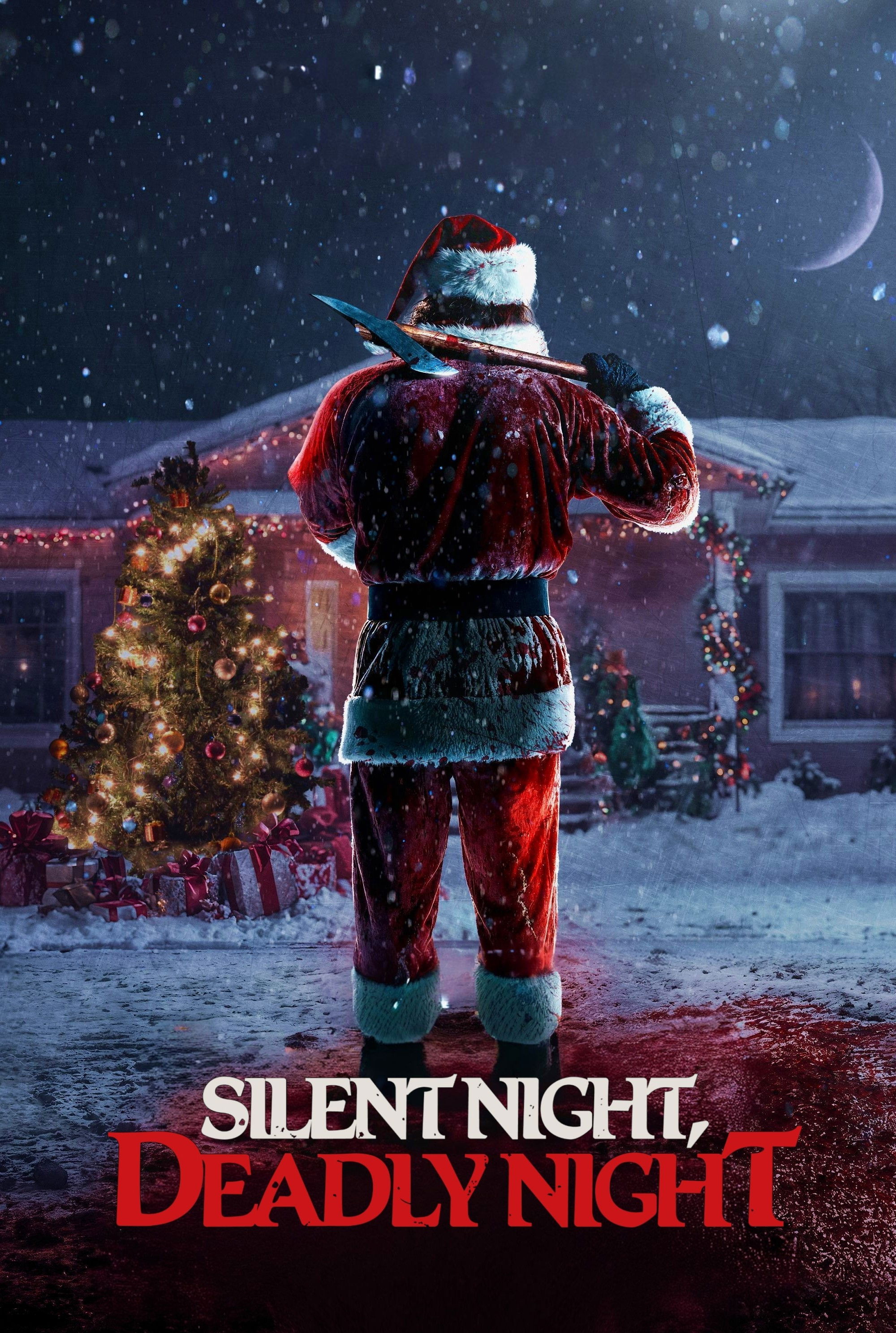 Silent Night, Deadly Night Hindi Dubbed Movie Poster (2025)