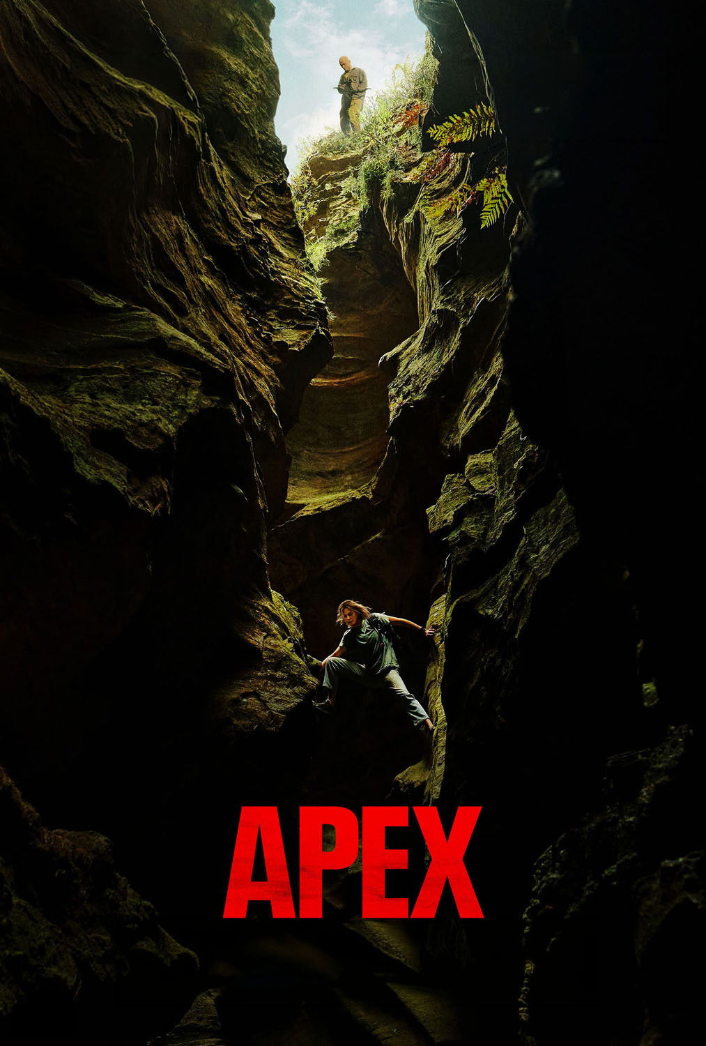 Apex Hindi Dubbed Movie Poster (2026)