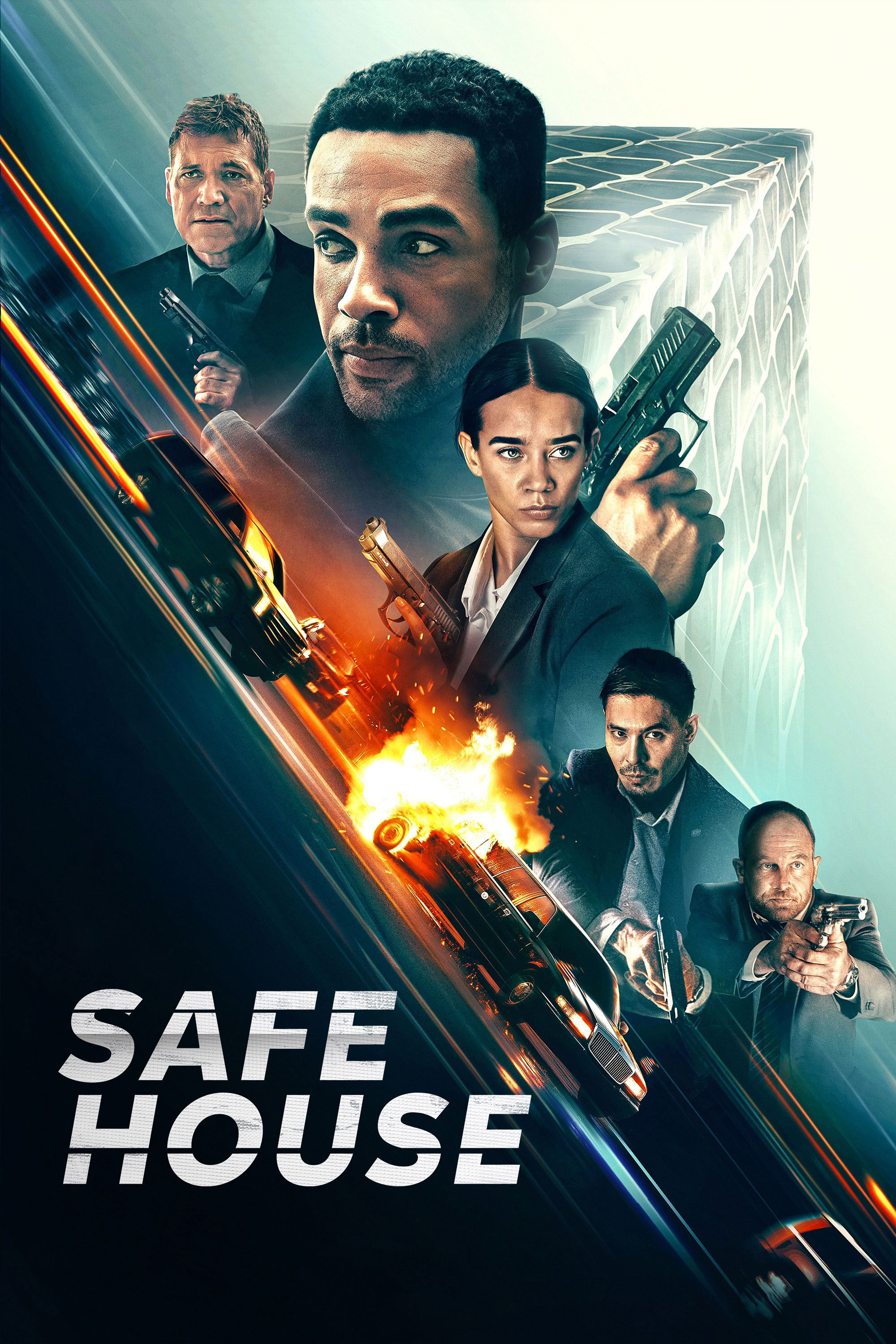 Safe House Hindi Dubbed Movie Poster (2025)